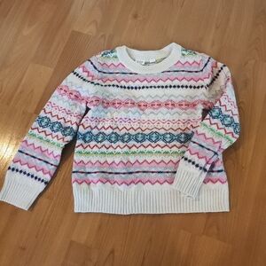 Colorful Patterned Women's Sweater